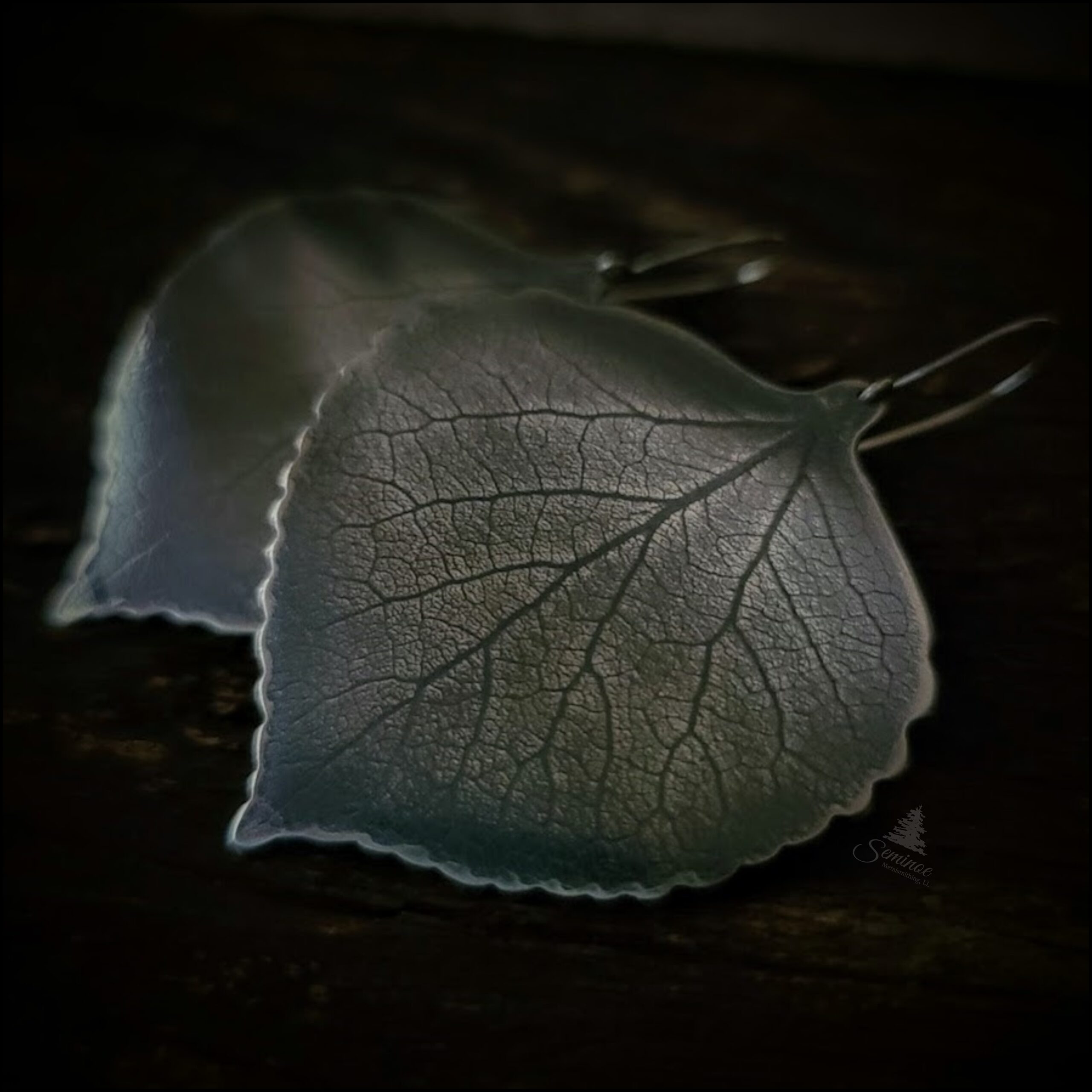 Sterling Silver Aspen Leaf Earrings Seminoe Metalsmithing LLC   20230510 165939 Scaled 